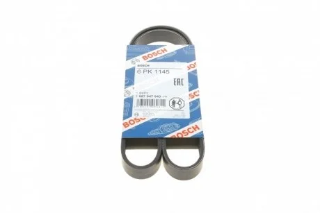 Ремень приводной поликлиновый 6PK1145 BOSCH 1987947943