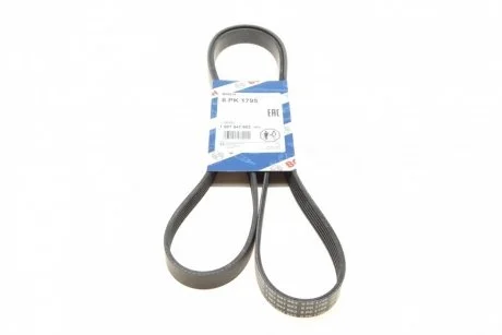 Ремень приводной поликлиновый 6PK1795 BOSCH 1987947953