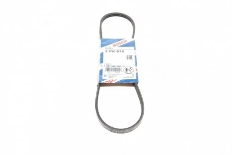 Ремень приводной поликлиновый 3PK815 BOSCH 1987948308