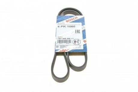 Ремень приводной поликлиновый 4PK1060 BOSCH 1987948365