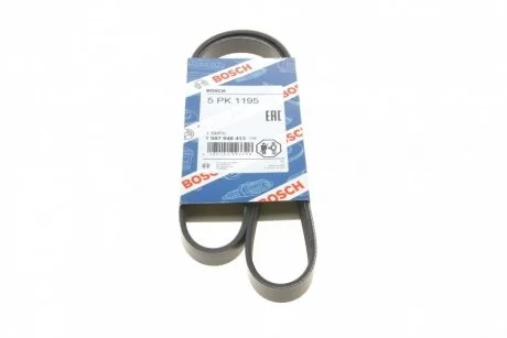 Ремень приводной поликлиновый 5PK1195 BOSCH 1987948413