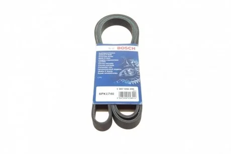 Ремень приводной поликлиновый 6PK1740 BOSCH 1987948496