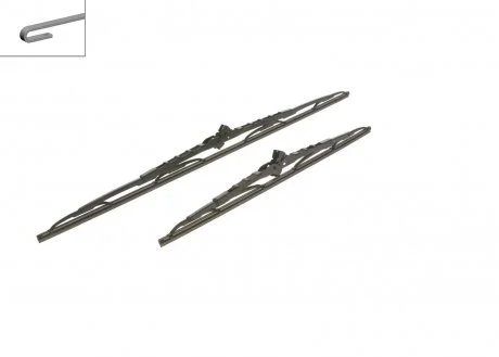 Стеклоочиститель каркасный передний (2шт) 803 Twin 650 / 450мм BOSCH 3 397 001 803