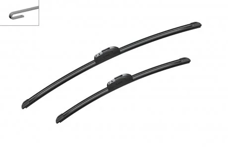 Щітки склоочисника 600/450 (вир-во Bosch) BOSCH 3397007047