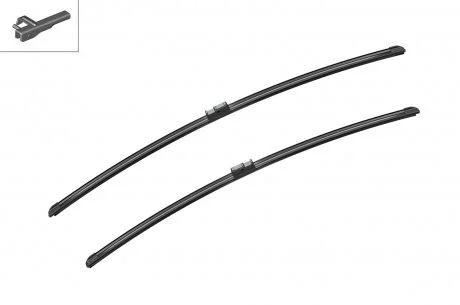 Щітки склоочисника 800/750 Citroen C4 04- BOSCH 3 397 007 316
