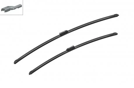 Щетка дворн. к-кт (80+68см) RBTL2.0 (19мм) безкаркас SCENIC/CITROEN C4/PEUGEOT 3008 BOSCH 3 397 007 501