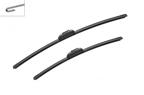 Щітки склоочисників ATW Retrofit [AR608S] 600/475 мм JAGUAR S-Type/XJ - кратн. 5 шт BOSCH 3 397 007 654