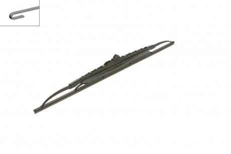 Склоочисник каркасний передній зі спойлером (1шт) 530US Twin 530мм BOSCH 3 397 011 352