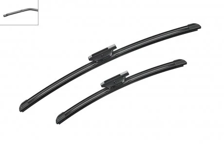 Щітки склоочисника A 012 S L=500/360 RENAULT/SMART Twingo III/ForTwo \'\'14>> - кратн. 5 шт BOSCH 3397014095