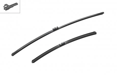 Щітки склоочисника A 103 S L=700/530 BMW i3 - кратн. 5 шт BOSCH 3397014117