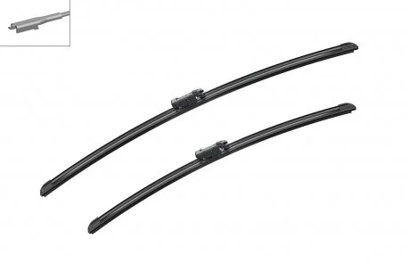 Щітки склоочисника A 212 S L=630/550 MERCEDES S-Class - кратн. 5 шт BOSCH 3397014212