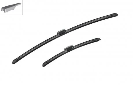 Щетки стеклоочистителя A 250 S L = 650/360 RENAULT Captur BOSCH 3397014250
