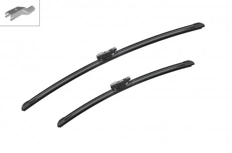 Щітки склоочисника A 398 S L=600/450 MAZDA CX-5 II \'\'17>> - кратн. 5 шт BOSCH 3397014398