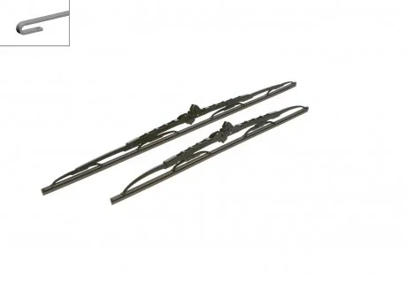 Щітки склоочисника TW 701 L650/500 - кратн. 5 шт BOSCH 3397118202