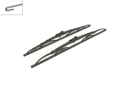 Щітки склоочисника TW 502 L500/450 - кратн. 5 шт BOSCH 3 397 118 563