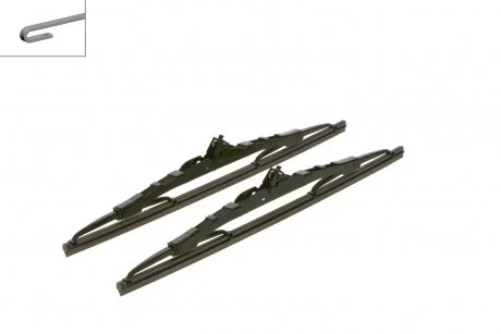 Щітки склоочисника TW 340 L340 / 340 BOSCH 3397118700