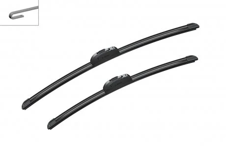 Щітки склоочисника Flat 530/450mm BOSCH 3 397 118 901