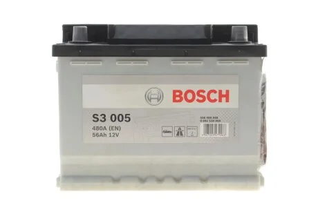 Акумулятор Bosch 12В/56Аг/480А/13,47кг BOSCH DSC_0 092 S30 050