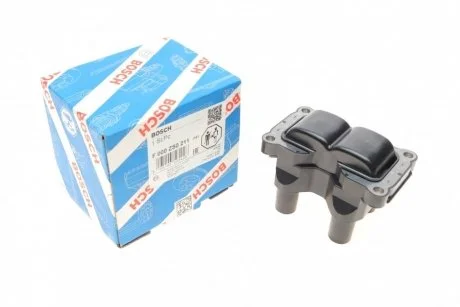 Фото 1 - катушка зажигания LADA 2110-21112 BOSCH F000ZS0211 Катушка зажигания LADA 2110-21112 BOSCH F000ZS0211 (фото 1)