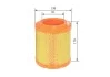 Воздушный фильтр BOSCH F 026 400 413 (фото 5)