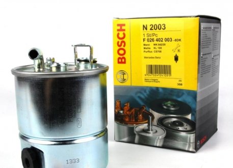 Паливний фільтр 2003 MB Sprinter 00- BOSCH F026402003 (фото 1)