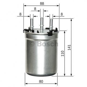 Топливный фильтр дизель AUDI A1 1.6TDI 10 -15 BOSCH F026402834 (фото 1)
