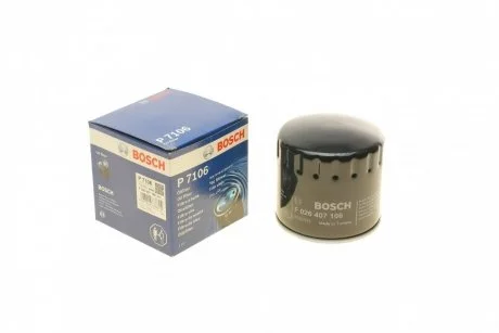 Масляный фильтр 7106 Renault Laguna, Espace, Safrane 2,2 1995 - 2001 BOSCH F026407106