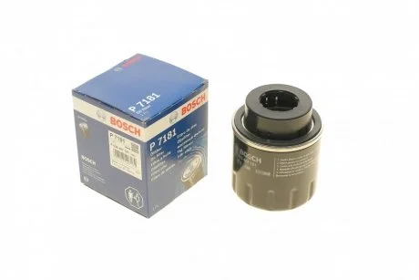 Масляный фильтр 7181 AUDI / SEAT / SKODA / VW A3 / Ibiza / Octavia / Golf 07 - BOSCH F026407181