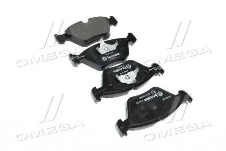 Тормозные колодки дисковые, к-кт. BREMBO P06 012