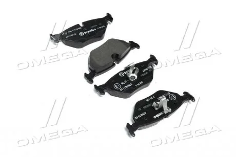 Тормозные колодки дисковые, к-кт. BREMBO P06 025