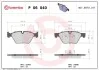 Комплект тормозных колодок с 4 шт. дисков BREMBO P06040 (фото 1)