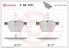 Тормозные колодки дисковые, к-кт. BREMBO P06 073 (фото 1)
