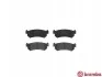 Тормозные колодки дисковые, к-кт. BREMBO P10 001 (фото 2)