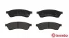 Тормозные колодки дисковые BREMBO P10 060 (фото 2)