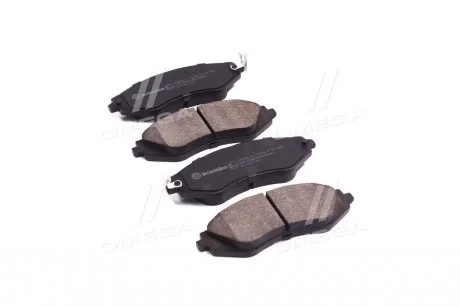 Комплект тормозных колодок с 4 шт. дисков BREMBO P15002