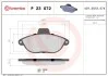 Тормозные колодки дисковые, к-кт. BREMBO P23 072 (фото 1)