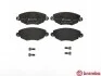 Гальмівні колодки передні CHANGAN / FORD / FORD (CHANGAN) / JAGUAR BREMBO P24060 (фото 2)