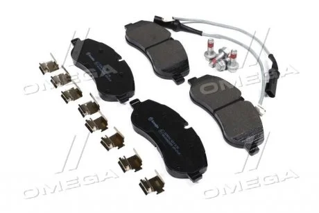 Комплект тормозных колодок с 4 шт. дисков BREMBO P24152