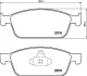Тормозные колодки дисковые, к-кт. BREMBO P24 157 (фото 1)
