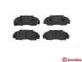 Тормозные колодки дисковые, к-кт. BREMBO P28 026 (фото 2)