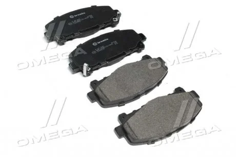 Тормозные колодки дисковые, к-кт. BREMBO P28 043