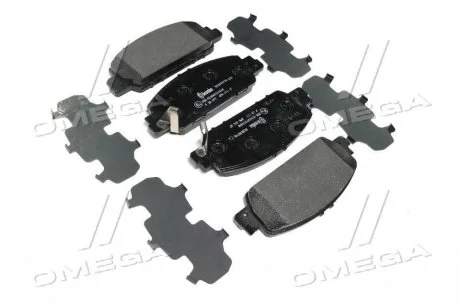 Тормозные колодки дисковые, к-кт. BREMBO P28 077