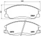 Гальмівні колодки дискові BREMBO P30 013 (фото 1)