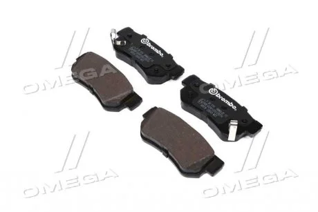 Тормозные колодки дисковые, к-кт. BREMBO P30 014