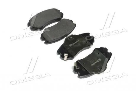Тормозные колодки дисковые, к-кт. BREMBO P30 018