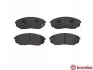 Комплект тормозных колодок с 4 шт. дисков BREMBO P30019 (фото 2)