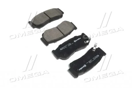Тормозные колодки дисковые, к-кт. BREMBO P30 037