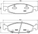 Гальмівні колодки дискові BREMBO P37 005 (фото 1)