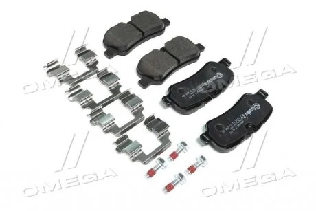 Гальмівні колодки дискові, к-кт. BREMBO P44 013