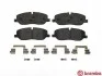 Тормозные колодки дисковые, к-кт. BREMBO P44 014 (фото 2)